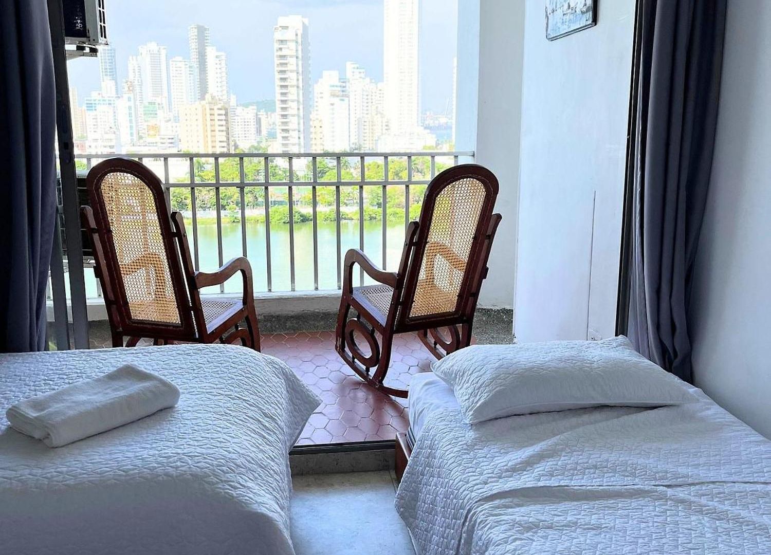 Apartamento Hermoso Con Vista En El Laguito Cartagena